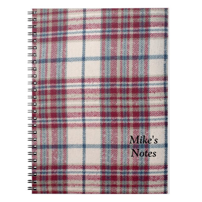 Carnet Chemise Plaid (Devant)