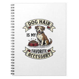 Carnet Chemise poils de chien gravure vintage amateur de
