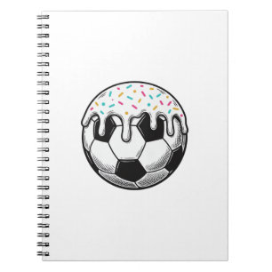Carnet Chemise Vintage Balle de Football avec Glaçage qui