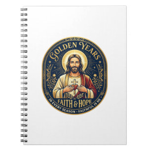 Carnet Chemise Vintage Jésus Retraite Chrétienne