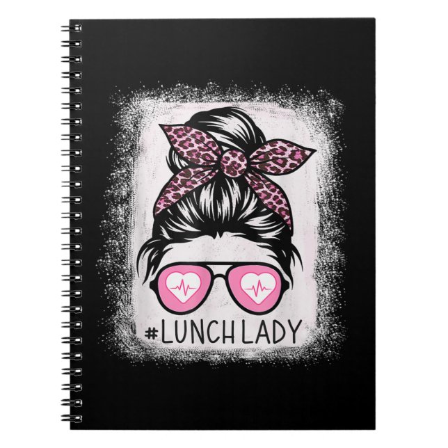 Carnet Chemises blanchies Lady Life Pink Leopard Messy (Devant)