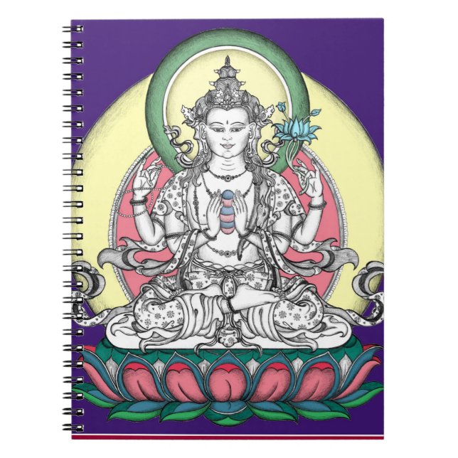 CARNET Chenrezig/Avalokiteshvara (Devant)