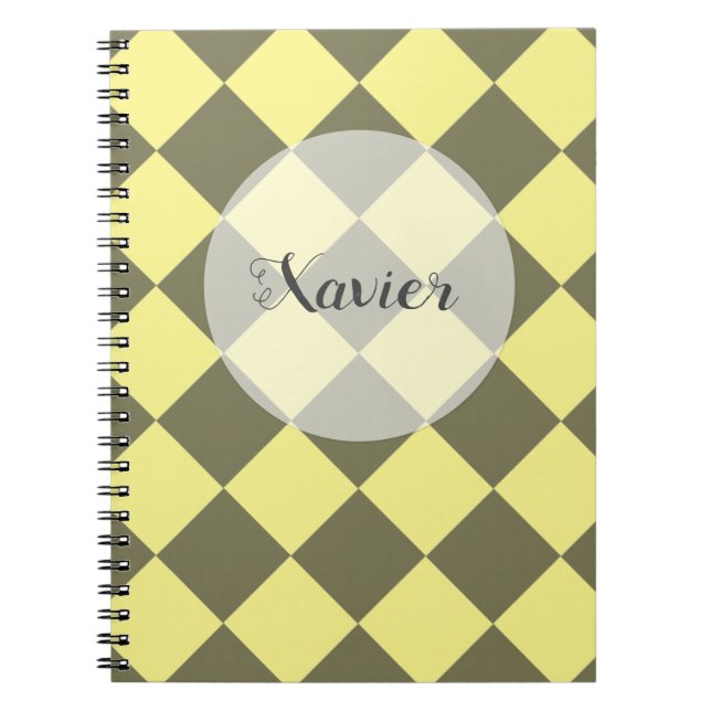 Carnet Chèques colorés - Banana Nut (Devant)