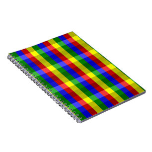 Carnet Chèques de couleurs primaires