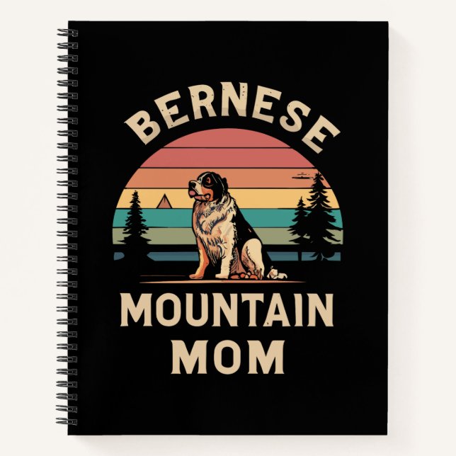 Carnet Chercher ton amour : Bernese Mountain Dog Maman (Devant)