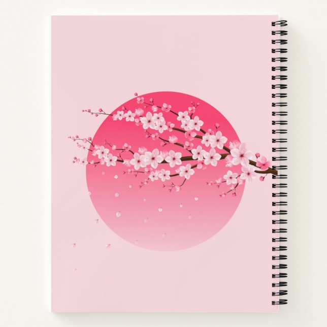 Carnet Cherry Blossom (Dos)