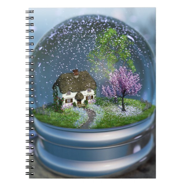 Carnet Cherry Blossom Globe (Devant)