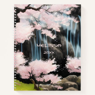 Carnet Cherry Blossom Tree Paysage japonais
