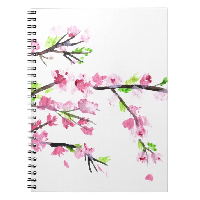 Carnet Cherry blossoms (Devant)