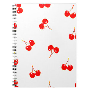 Carnet Cherry Pattern Pop Version