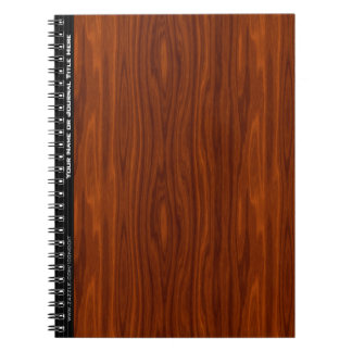 Carnet Cherry Wood (Personnalisé)