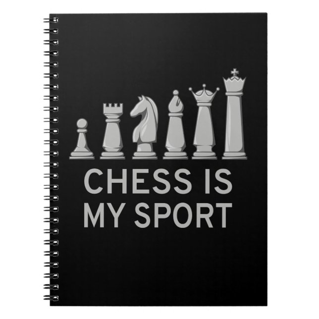 Carnet Chess Is My Sport (Devant)