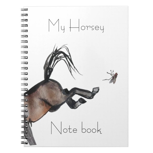 Carnet cheval (Devant)