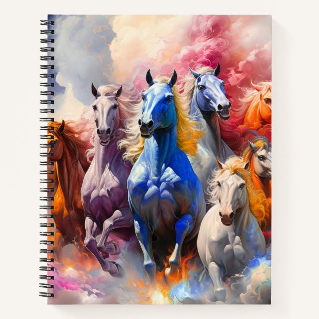 Carnet Cheval Art (Devant)