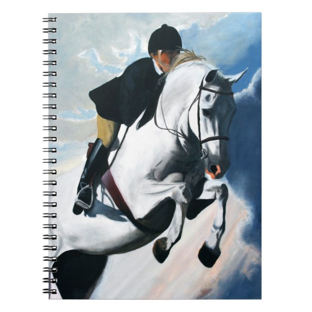 Carnet Cheval blanc (Devant)