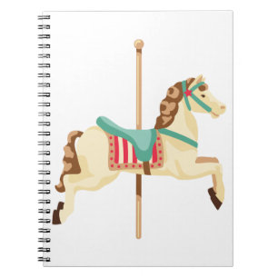 Carnet Cheval de carrousel