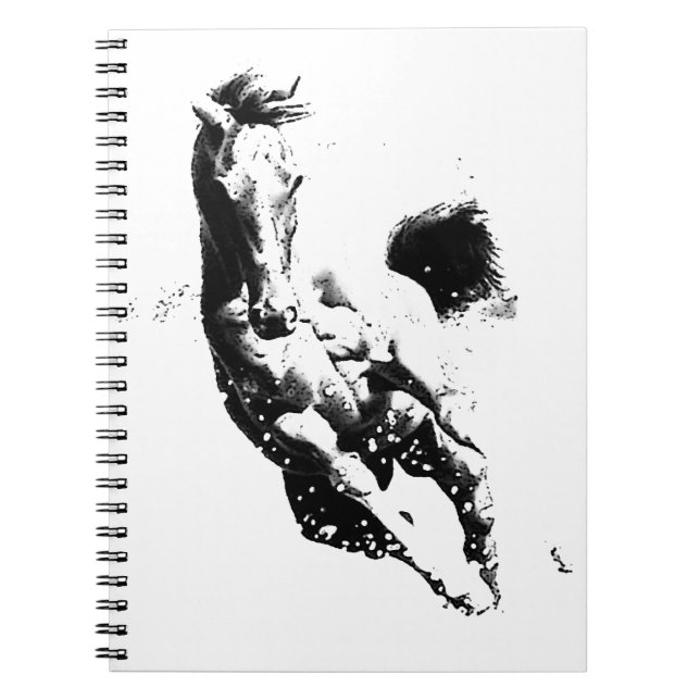 Carnet Cheval de course (Devant)