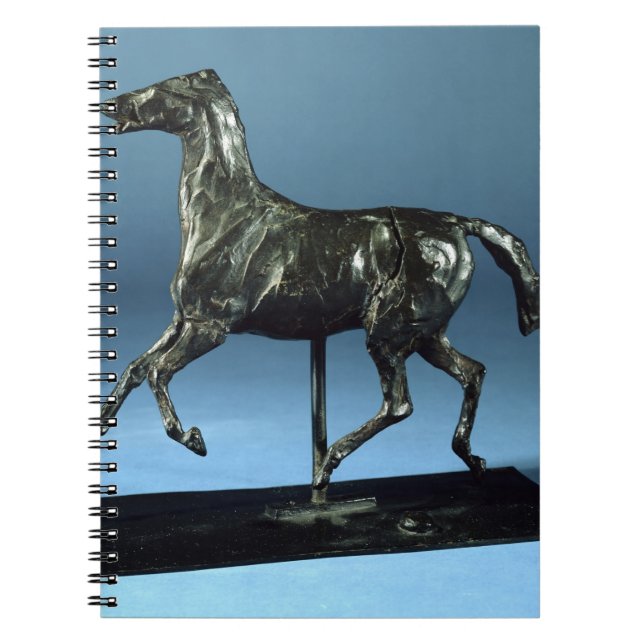 Carnet Cheval de trot (bronze) (Devant)