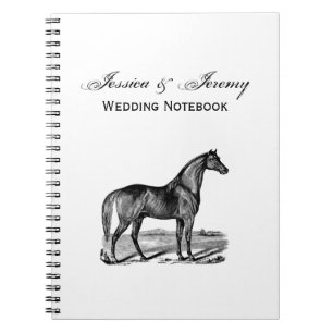 Carnet Cheval debout vintage