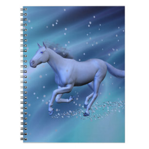 Carnet Cheval d'hiver