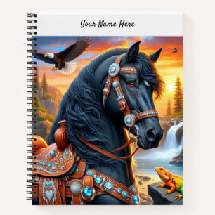 Carnet Cheval friésien occidental