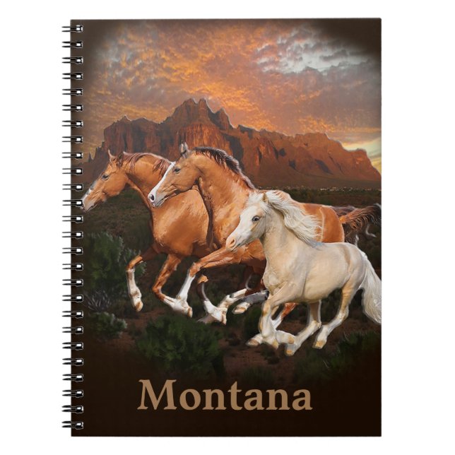 Carnet Cheval sauvage (Devant)