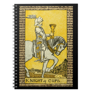 Carnet Chevalier des tasses Tarot