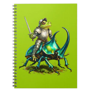 Carnet Chevalier Grenouille et Scarabée de Combat