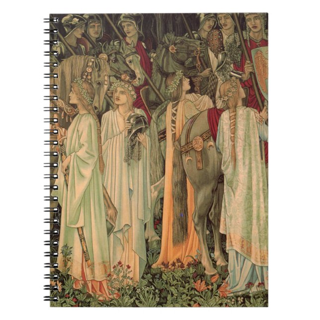 Carnet Chevaliers médiévaux de la Table Ronde (Devant)