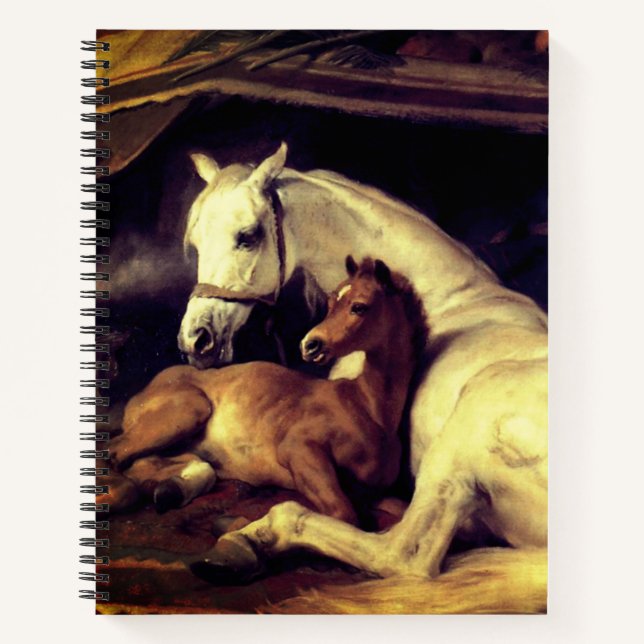Carnet Chevaux d'atterrisseur (Devant)