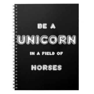 Carnet Chevaux de licorne