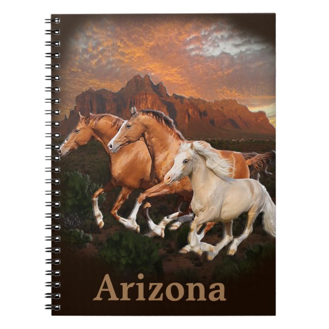 Carnet Chevaux sauvages (Devant)