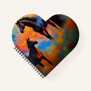 Carnet Chevaux sauvages *personnalisez*