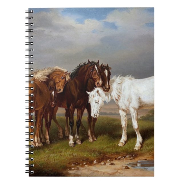 Carnet Chevaux vers 1864 (Devant)