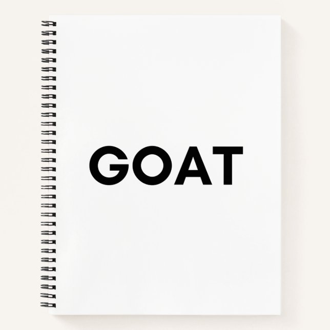Carnet chèvre (Devant)