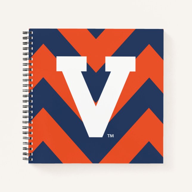 Carnet Chevron de la Virginie Cavaliers (Devant)
