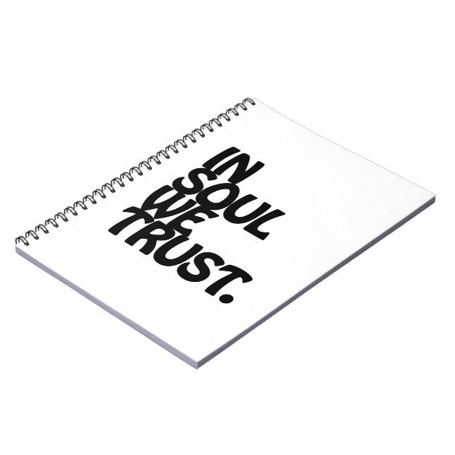 Carnet Chez Soul, Nous Avons Confiance. (Côté gauche)