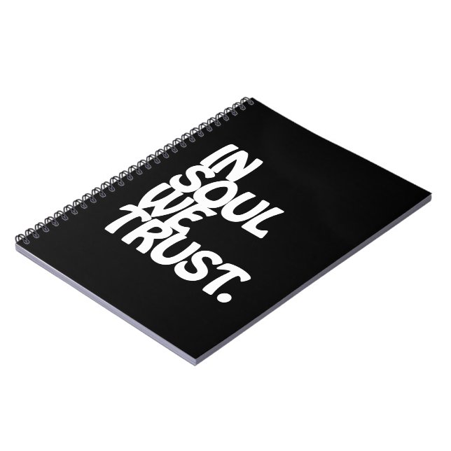 Carnet Chez Soul, Nous Avons Confiance. (Côté gauche)
