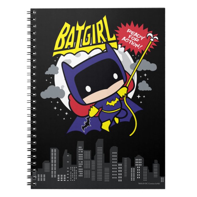 Carnet Chibi Batgirl Prêt Pour L'Action (Devant)