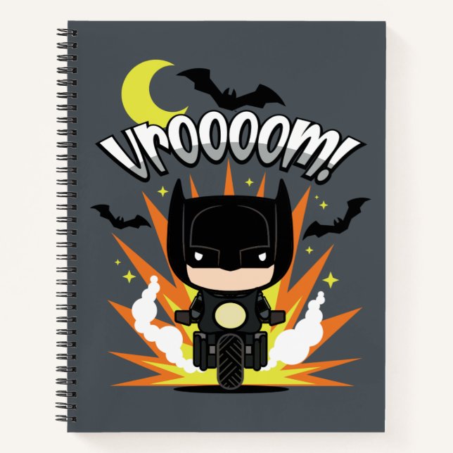 Carnet Chibi Batman Batcycle (Devant)