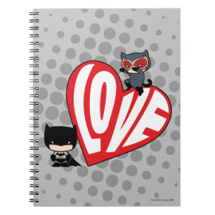 Carnet Chibi Catwoman rebondit sur Batman