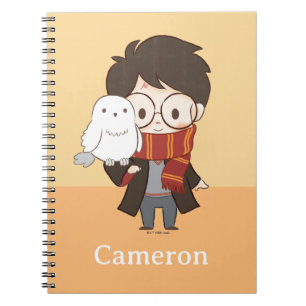 Carnet Chibi HARRY POTTER™ & Hedwig