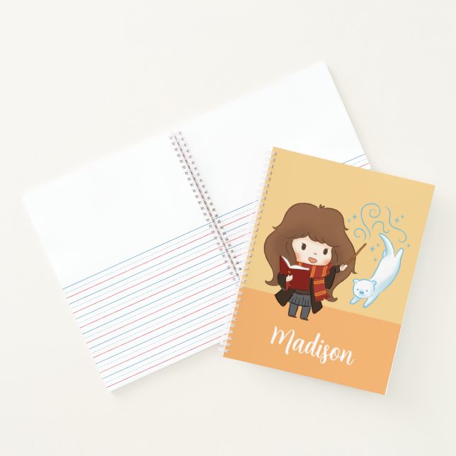 Carnet Chibi Hermione Granger Patronus (Intérieur)