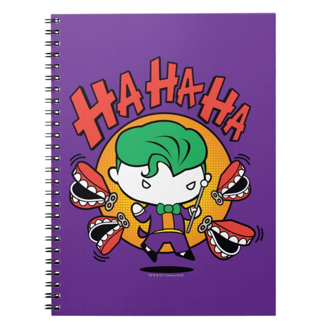 Carnet Chibi Joker Avec Dents De Jouet (Devant)