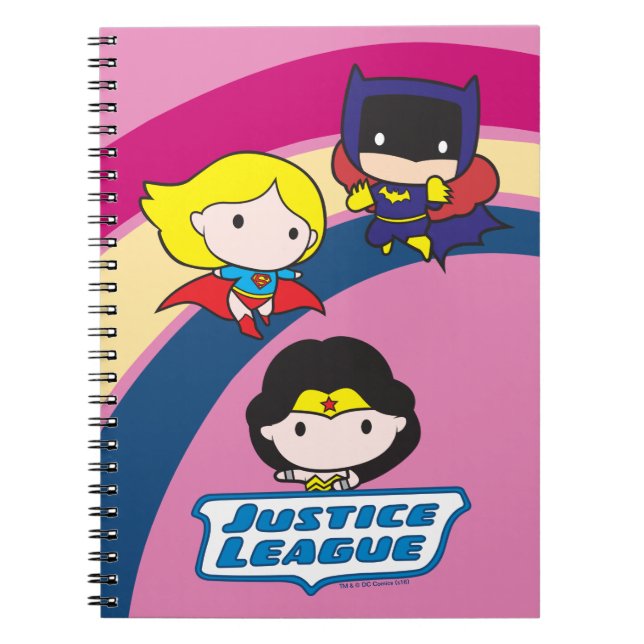 Carnet Chibi Justice League Rainbow (Devant)