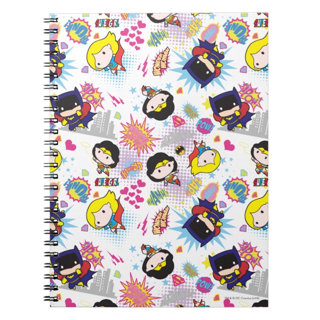 Carnet Chibi Super Heroine Motif (Devant)