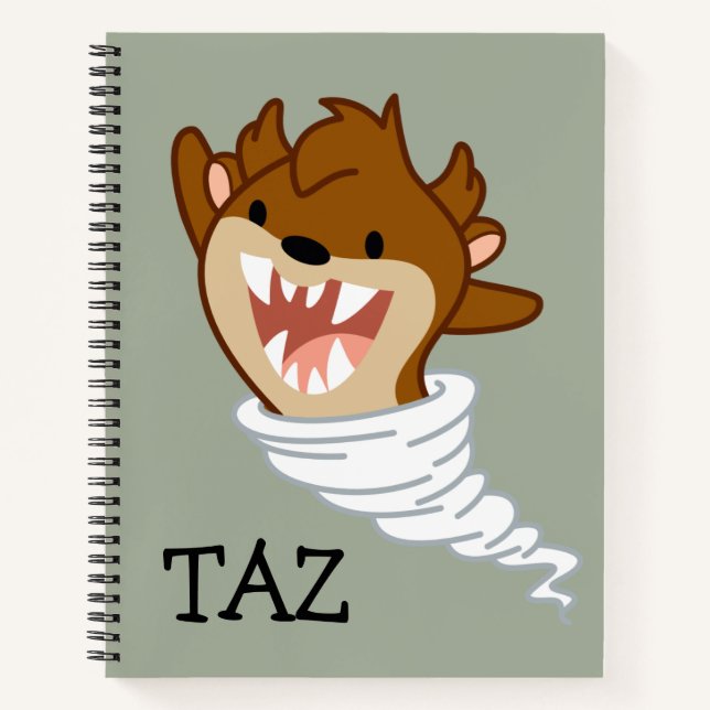 Carnet Chibi Tornado TAZ™ (Devant)