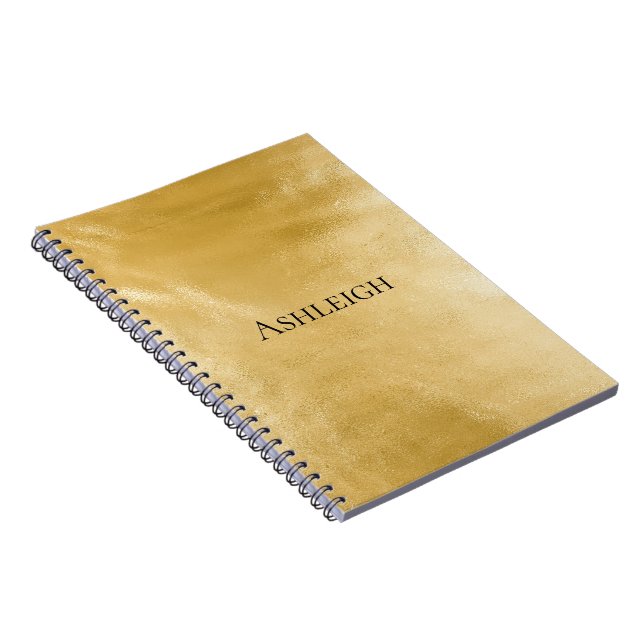 Carnet Chic Glam Gold (Côté Droit)