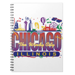 Carnet Chicago Confetti