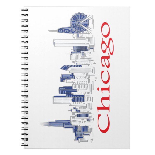 Carnet Chicago-Skyline (Devant)